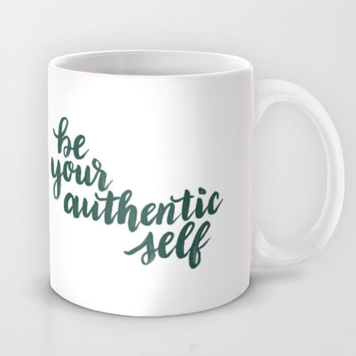 Be Your Self Mugs - www.randomolive.com