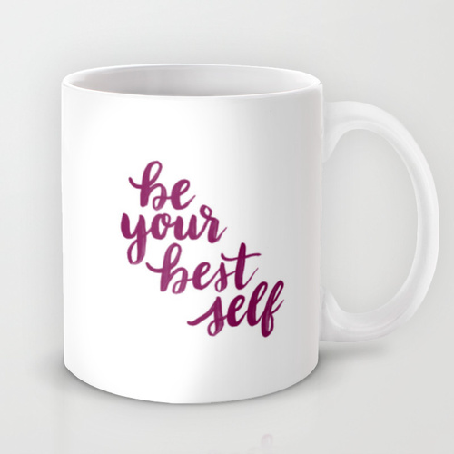 Be Your Self Mugs - www.randomolive.com