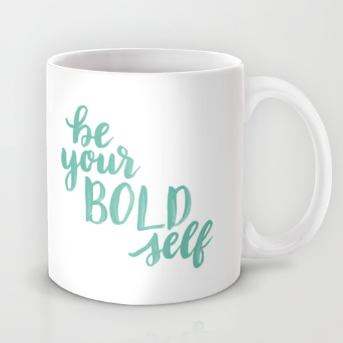 Be Your Self Mugs - www.randomolive.com