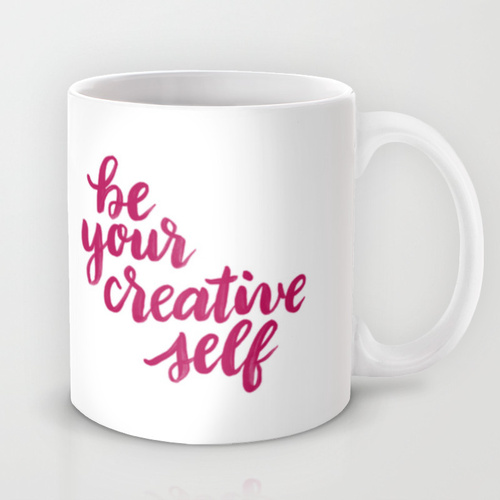 Be Your Self Mugs - www.randomolive.com