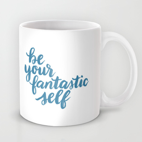 Be Your Self Mugs - www.randomolive.com