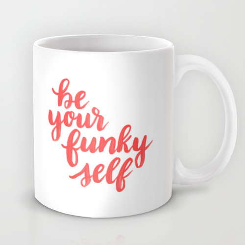 Be Your Self Mugs - www.randomolive.com