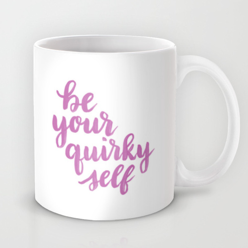 Be Your Self Mugs - www.randomolive.com