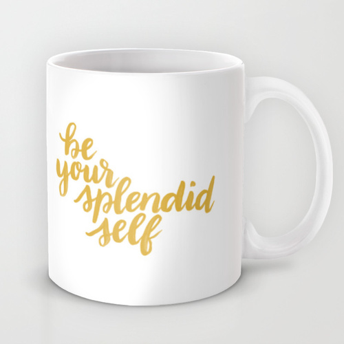 Be Your Self Mugs - www.randomolive.com